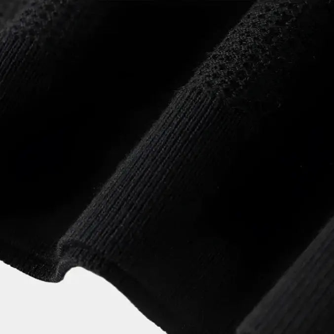 Hernn polo Lässiges Knopf-loses Strick-Polohemd für stilbewusste Männer