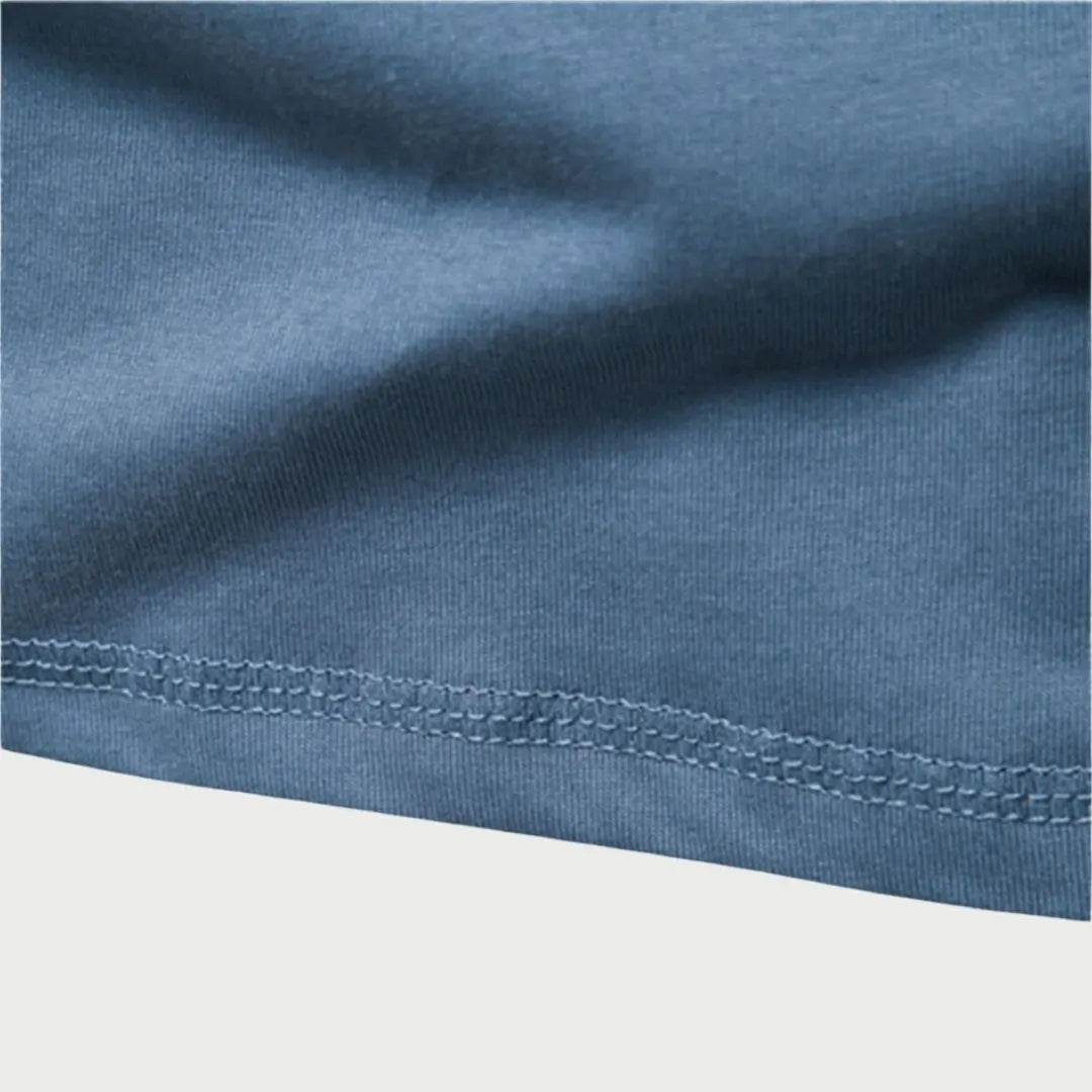 Hernn henry Minimalistisches Henry Langarm-T-Shirt für Herren - Stilvoll & Bequem
